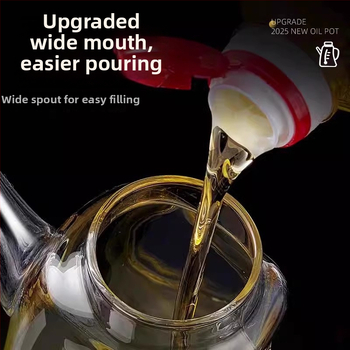 Stiklinė alyvos buteliukas, Skandinavijos stilius, automatinis atidarymas ir uždarymas, Giant chen