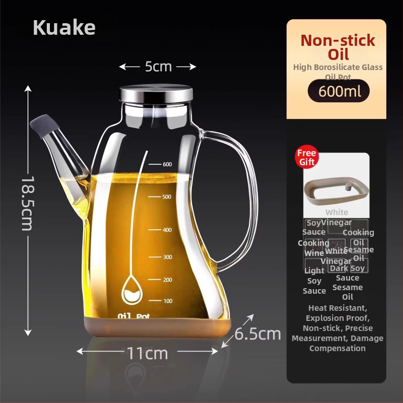 Stiklinė alyvos buteliukas, Skandinavijos stilius, automatinis atidarymas ir uždarymas, Giant chen