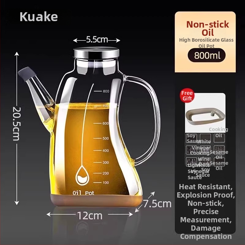 Stiklinė alyvos buteliukas, Skandinavijos stilius, automatinis atidarymas ir uždarymas, Giant chen