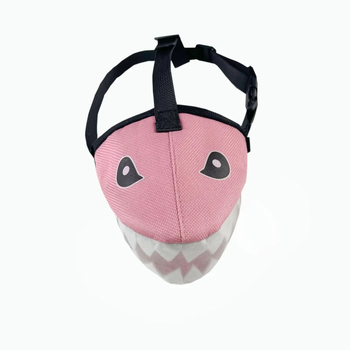 Maska za pse s dizajnom ajkule, protiv ugriza, protiv lajanja, trening, podesiva
