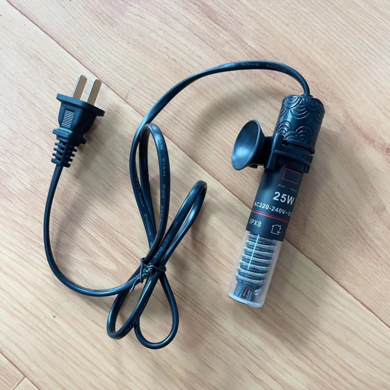 Mini tijă de încălzire pentru acvariu - 10W, sticlă de cuarț, termostat Micro USB, control automat al temperaturii