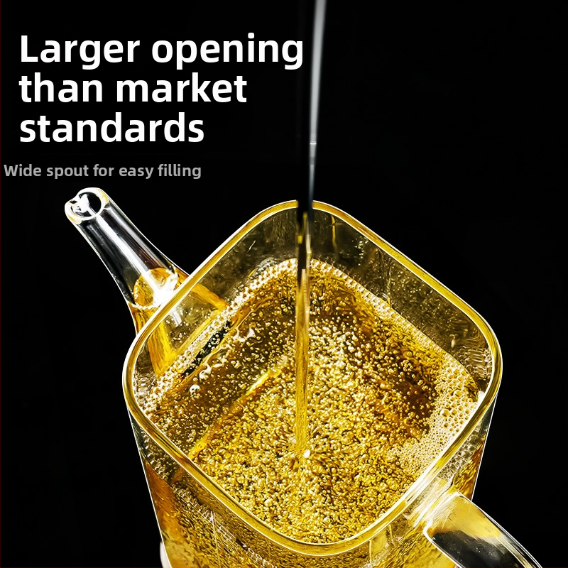 Hyvar stiklinė aliejaus talpa, naujasis kinų stilius