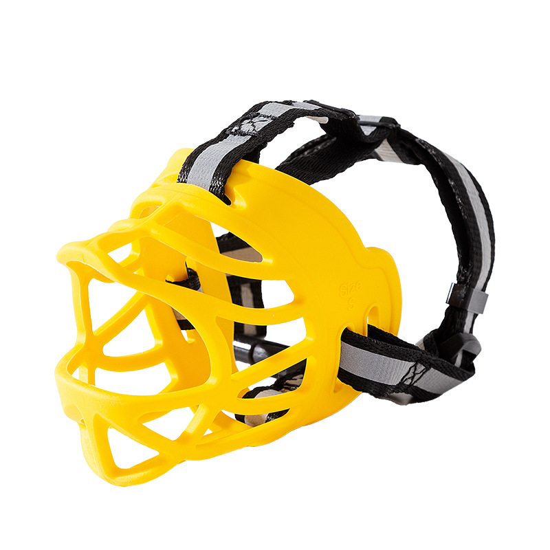 Dog muzzle, TPE material, Hippie dog private brand, non-imported