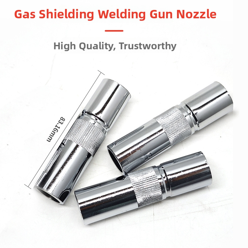 MIG liešanas pistoles aizsargdūzis ar vara uzgali, saderīgs ar 200A/350A/500A, CO2 aizsardzība, preces kods GK3