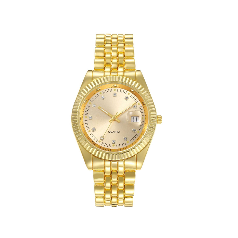 Sat za parove s kvarcnim mehanizmom Seagull SL68, kućište od zlitine i kaiš od zlitine