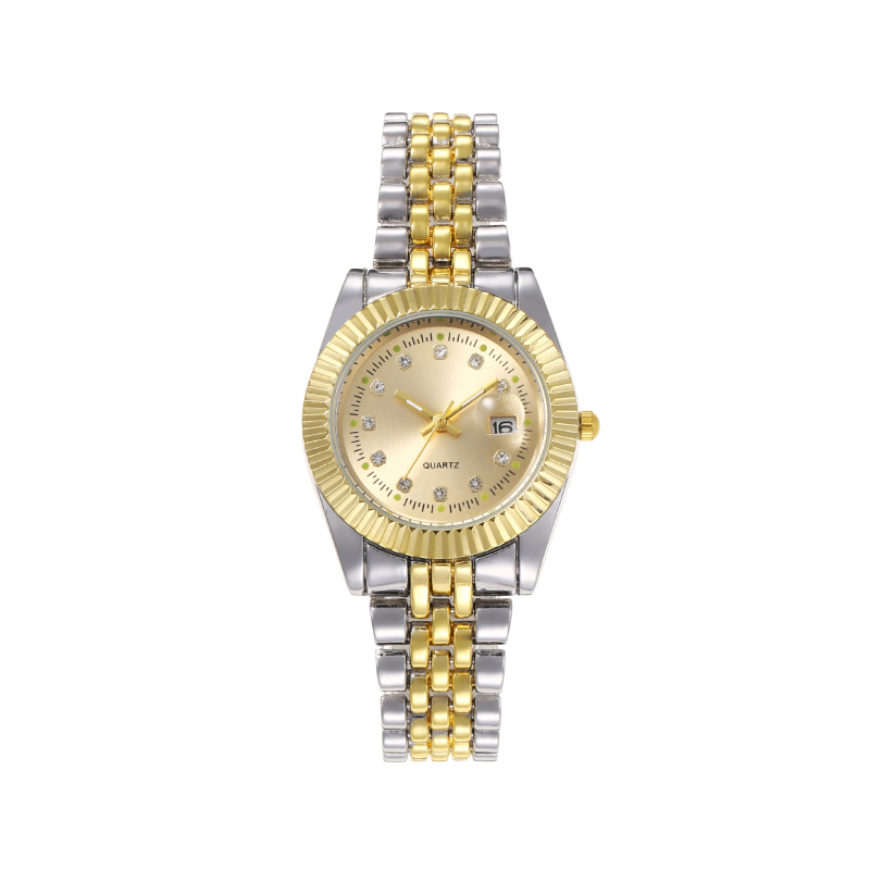 Sat za parove s kvarcnim mehanizmom Seagull SL68, kućište od zlitine i kaiš od zlitine