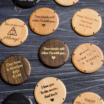 Muški kvarcni sat s prilagođenim dizajnom brojčanika, kućište od bambusa, kožni remen, analognni prikaz, Miyota 2035 mehanizam (Japan)