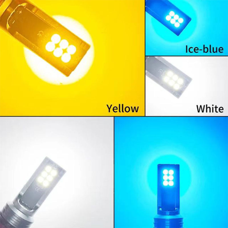 LED lampica za maglu 3030 12SMD, 24W, 12-24V, kompatibilna s bazama H4/H7/H11/9005/H16/P13W