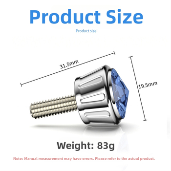 Dimanta numura zīmes skrūves no YONG XUN, alumīnija sakausējums, universālā lietošana