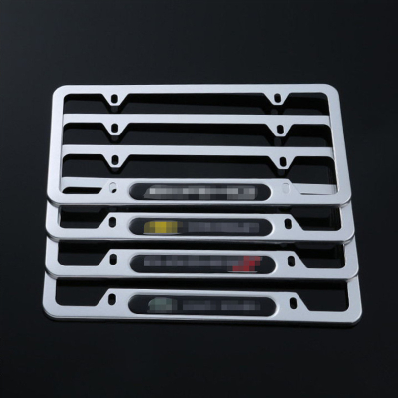 Okvir za registarsku pločicu od aluminijske legure, US standard, model 0324, dio 265, kompatibilan s američkim propisima