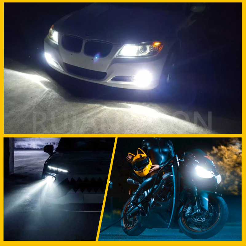 Faruri LED pentru ceață auto — 10-30V, 8.4W, 1000lm