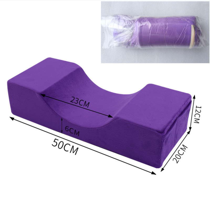 Pernă de gât în formă de U, cu spumă de memorie și husă din velur cristal, design modern minimalist, pentru adulți, potrivită pentru dormit pe o parte