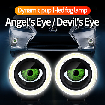 Előfényszórók - COB LED projektor ködfényszórók, 12-36V, 5W, 1200 lm, 6500K