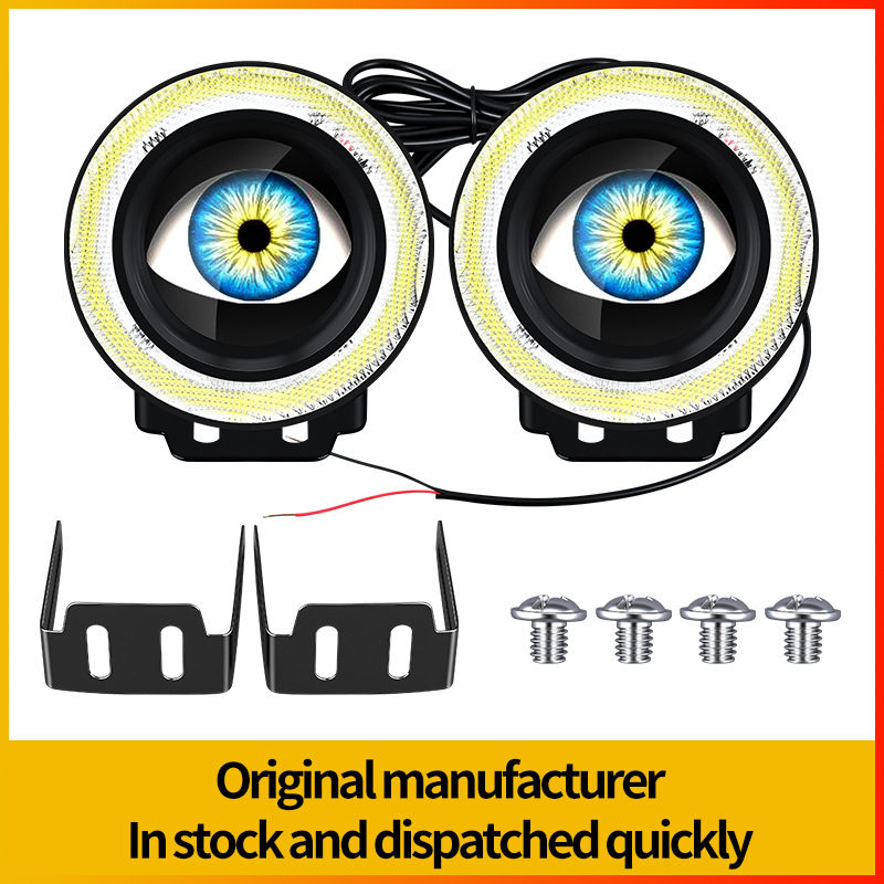 Előfényszórók - COB LED projektor ködfényszórók, 12-36V, 5W, 1200 lm, 6500K