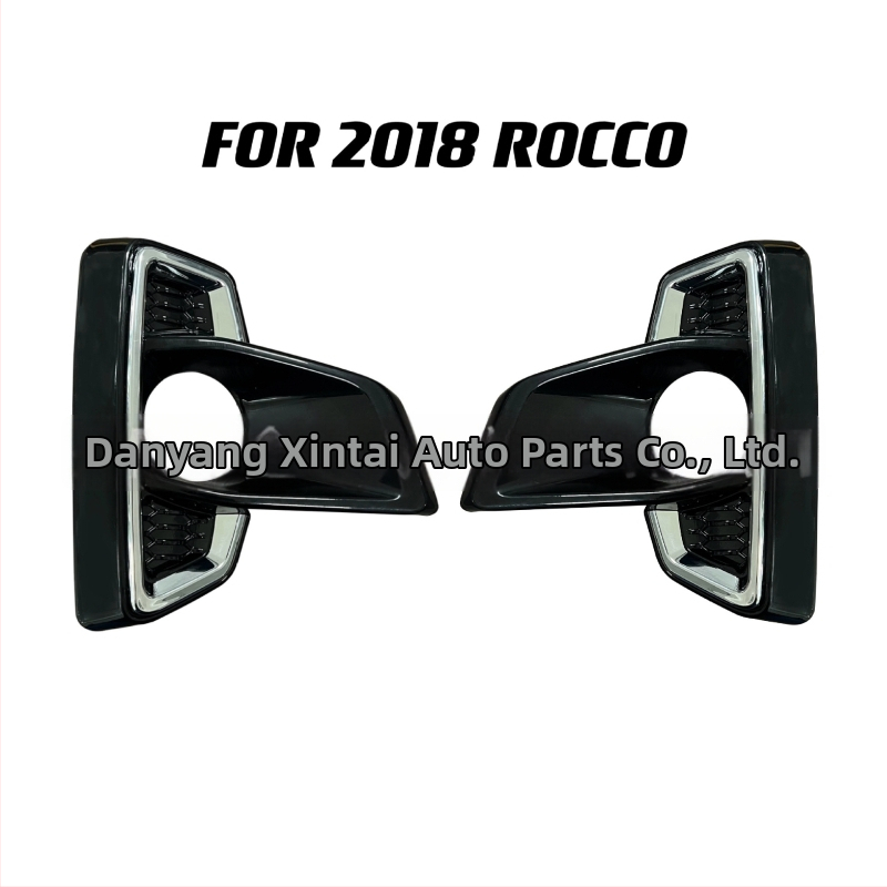 Predný rám hmlového svetla pre Toyota Hilux 2018–2020 – ABS, Hilux rám hmlového svetla, kompatibilný s HILUX REVO/ROCCO