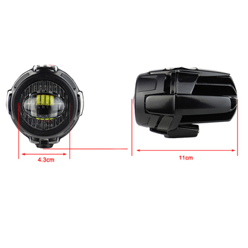 LED hmlové svetlá pre motocykel, model FD-BMWY01, 40W, 12V, 4000lm