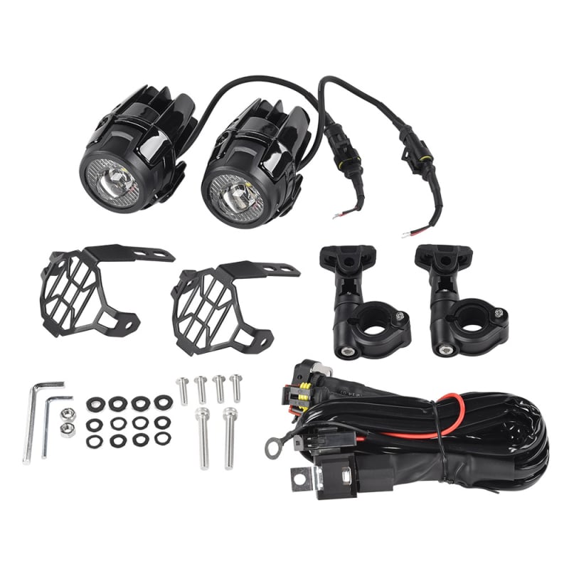 LED hmlové svetlá pre motocykel, model FD-BMWY01, 40W, 12V, 4000lm