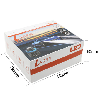 Automobilový LED laserový svetlomet P6, 35W, 12V, 4200LM, IP68