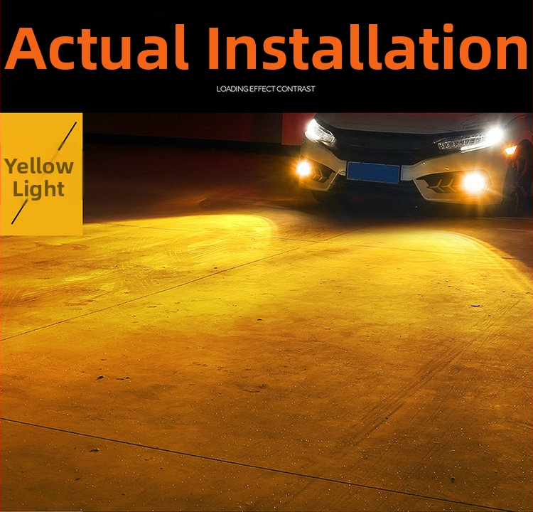 Automobilový LED laserový svetlomet P6, 35W, 12V, 4200LM, IP68