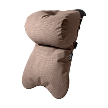 Whale jastuk za vrat auta – vanjski materijal yacht suede, punjenje od oblaka pamuka, minimalistički dizajn, univerzalno za sva automobilska sjedala