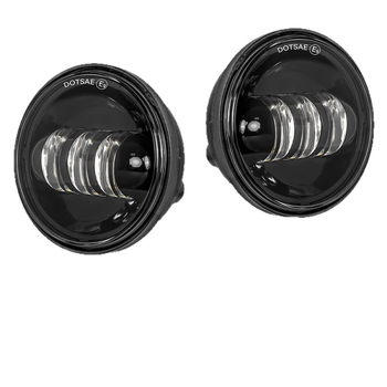 Miglās gaismas lukturis Harley-Davidson, alumīnija korpuss, PC lēca, 12V, 30W, IP67, darbības ilgums 30000 h