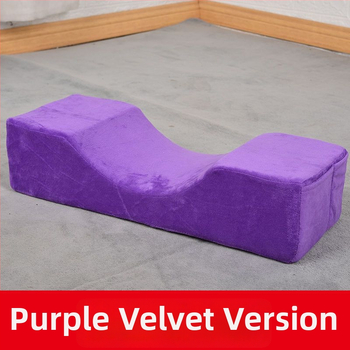 U-kujuline padi mäluvaht, kristallveluur-kangaga, täiskasvanutele, kaal kuni 0,5 kg