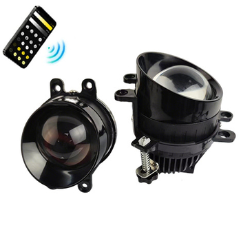 LED svjetla za maglu s dvostrukim snopom 55W/65W, 12V, 60000 lm, aluminijsko kućište, vijek trajanja 50000 h