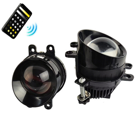 LED svjetla za maglu s dvostrukim snopom 55W/65W, 12V, 60000 lm, aluminijsko kućište, vijek trajanja 50000 h