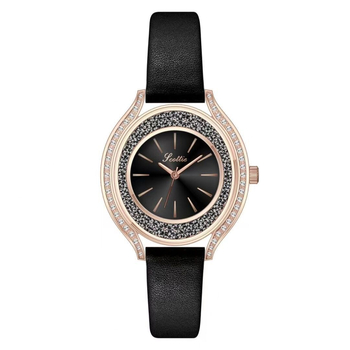 Shigaodi Ženski Quartz Sat, Okruglog Cifer, Kožni Remen, Legirani Korpus, Vodootporan 30m, Japanski Mehanizam