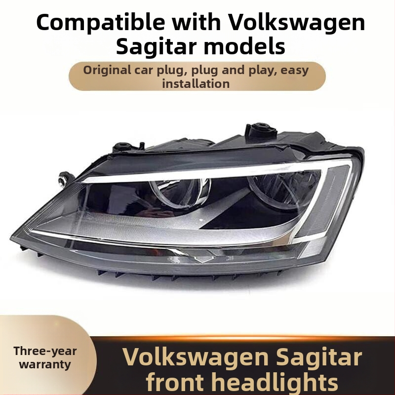 Predný svetelný set pre Volkswagen Sagitar (2012–2018), 5000 lm jas, kompatibilné s 1 modelom