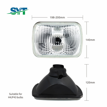 csxh 6052 Adapter glave svjetla – IP67, 12V/24V, 55–60W/90–100W, 5000 lm