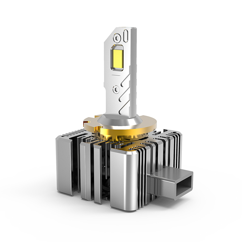 Autó LED fényszóró rézcsővel D1S/D2S/D3S/D4S/D5S/D8S, 50W, 12V, IP67, 30000LM