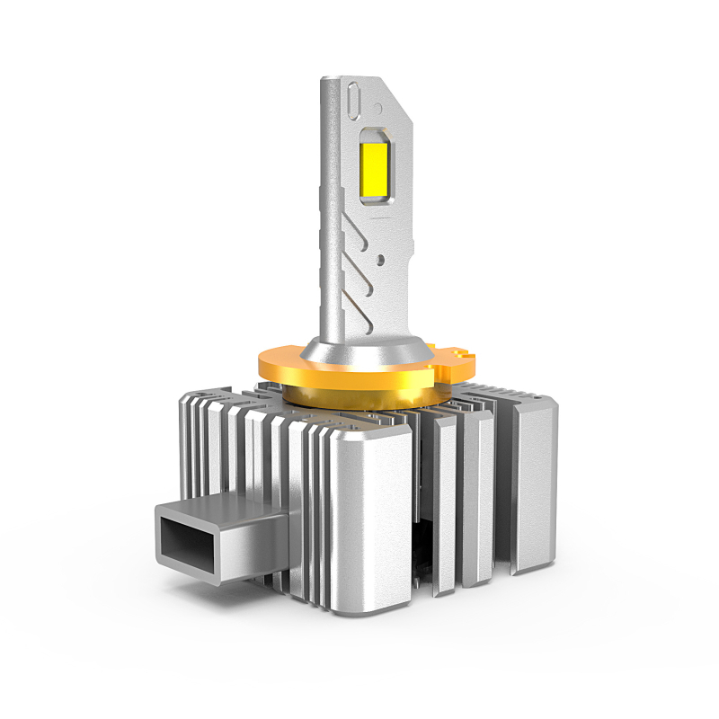 Autó LED fényszóró rézcsővel D1S/D2S/D3S/D4S/D5S/D8S, 50W, 12V, IP67, 30000LM