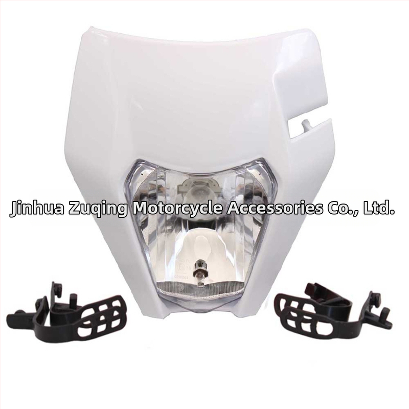 HL197 off-road motocikla priekšējais lukturis, 12V, 32W, 4000 lm, Grimace abažūrs, PP korpuss + PC lēca