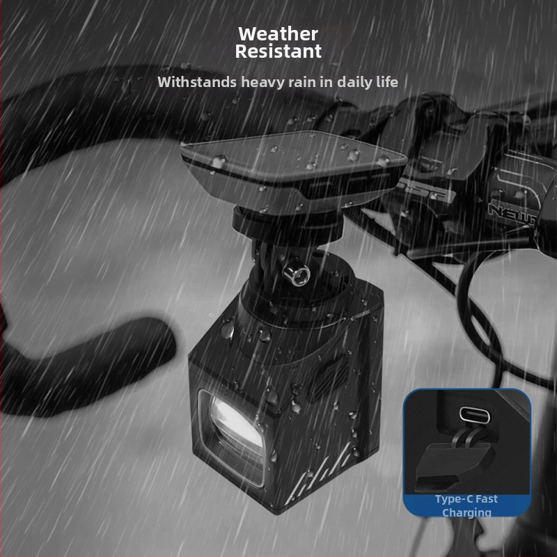 Silver Horse priekinis dvira žibintas naktiniam važiavimui — aukštas ryškumas, montavimas po vairo, suderinama su kelių ir kalnų dviračiais