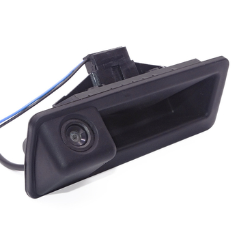 HD zadná kamera do auta s držiakom, model LS8003, rozlíšenie 928x520, napájanie 12V, uhol 90–170°, video signál N/P