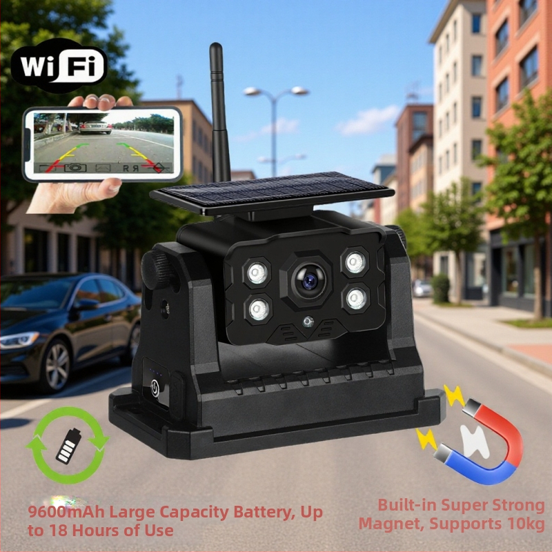 Kamera do vozidla pre nákladné auto s predným a zadným pohľadom, 12–24V, 1024×600 AHD, 135° uhol, ABS plášť