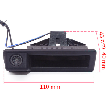 Zadná kamera pre BMW, univerzálny typ LS8003, 12V, rozlíšenie 928x520, uhol zobrazenia 90-170°