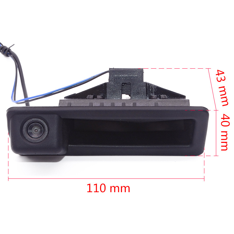 Zadná kamera pre BMW, univerzálny typ LS8003, 12V, rozlíšenie 928x520, uhol zobrazenia 90-170°