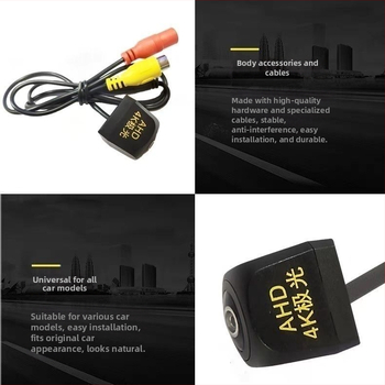 Univerzálna cúvacia kamera pre auto s Android navigáciou na veľkej obrazovke, 720p