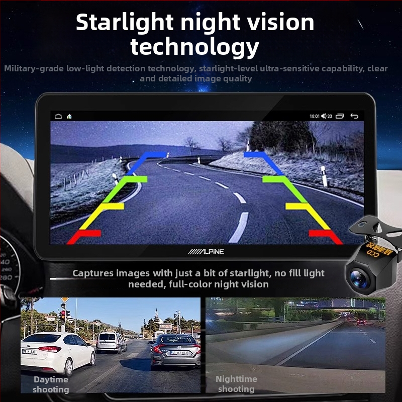 Dash kamera AHD 1080p, 170° široký uhol, 12V napájanie, puzdro zinku zliatiny, Sony 1080p zadná kamera