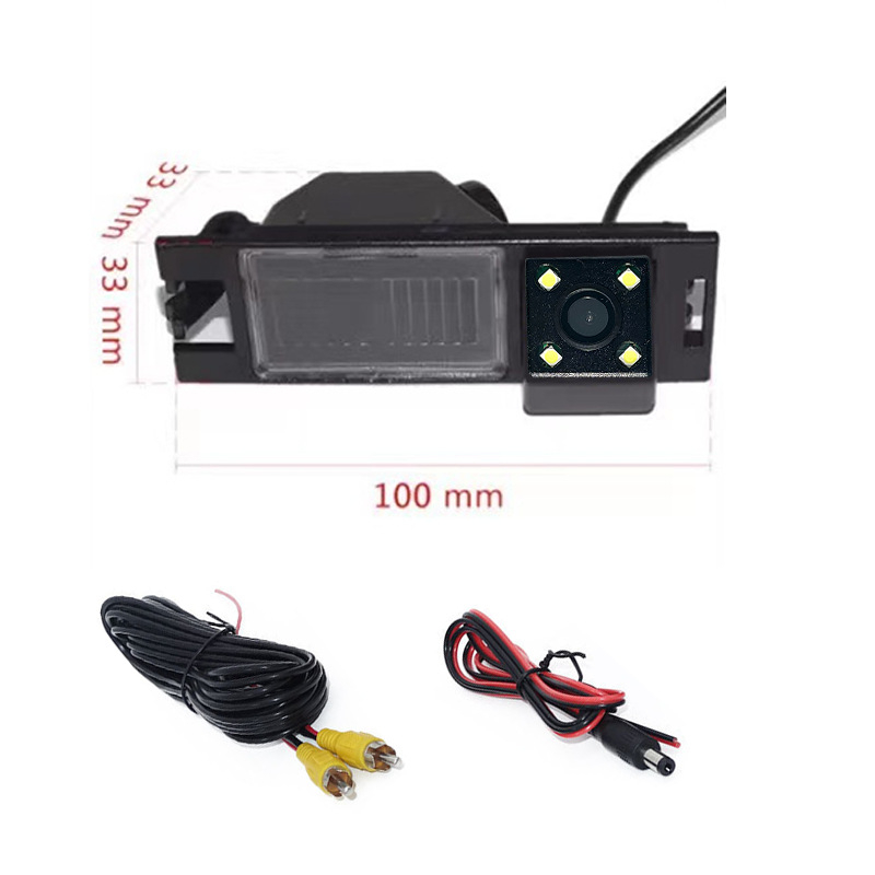 Zadná kamera pre Hyundai IX35 2006–2014 — Model BYC-3038B; Rozlíšenie 728x500; Uhol pohľadu 170°; Napätie 12V; Video signál AV