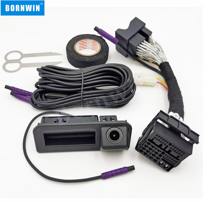 Cameră auto HD pentru MIB MQB BY-8034MIB – compatibilă cu VW Polo, Magotan, Tuyue, Jetta (648x480; 12V; unghi de vizualizare 170°; 5W; ecran HD)