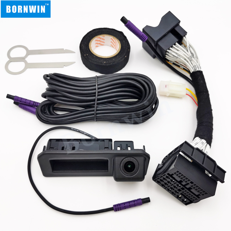 Cameră auto HD pentru MIB MQB BY-8034MIB – compatibilă cu VW Polo, Magotan, Tuyue, Jetta (648x480; 12V; unghi de vizualizare 170°; 5W; ecran HD)