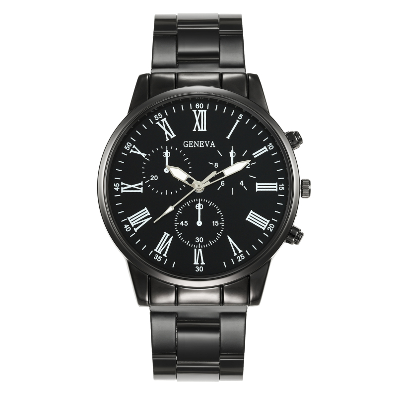 Muški poslovni kvarcni sat, model 3117, mehanizam 618, kućište i remen od legure