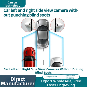 Auto aklajam zonai kaamera (vasak- ja parempoolne vaade) öise nägemisega – CAM502AHD, 12V, 1280x720, AHD
