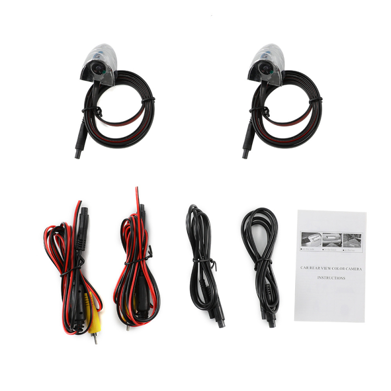 Sistem cameră pentru unghi mort al mașinii (vizualizare stânga/dreapta) cu viziune de noapte – CAM502AHD, 12V, 1280x720, AHD