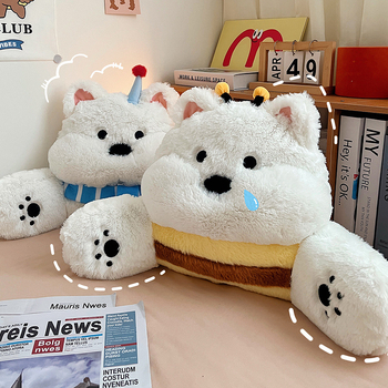 Hearttime plišasti jastuk s PP pamukom za punjenje, izvezeni karikaturalni stil