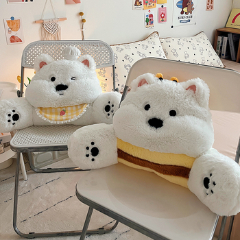 Hearttime plišasti jastuk s PP pamukom za punjenje, izvezeni karikaturalni stil