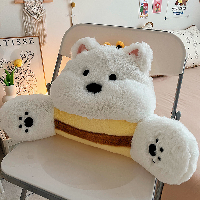 Hearttime plišasti jastuk s PP pamukom za punjenje, izvezeni karikaturalni stil